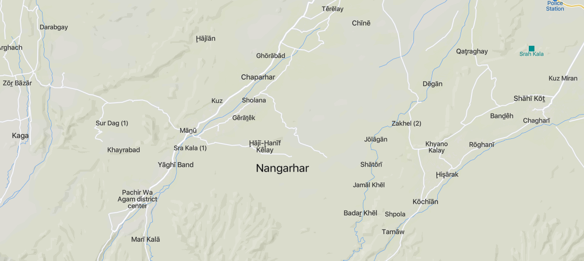 Nangarhar Province, Afganistan