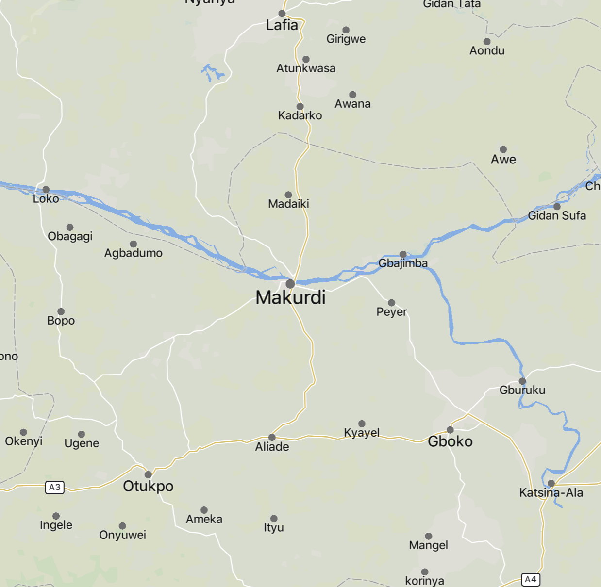 TRAC Incident Report: Bandits Destroyed Power Lines In Makurdi, Benue, Nigeria - 1 September 2023