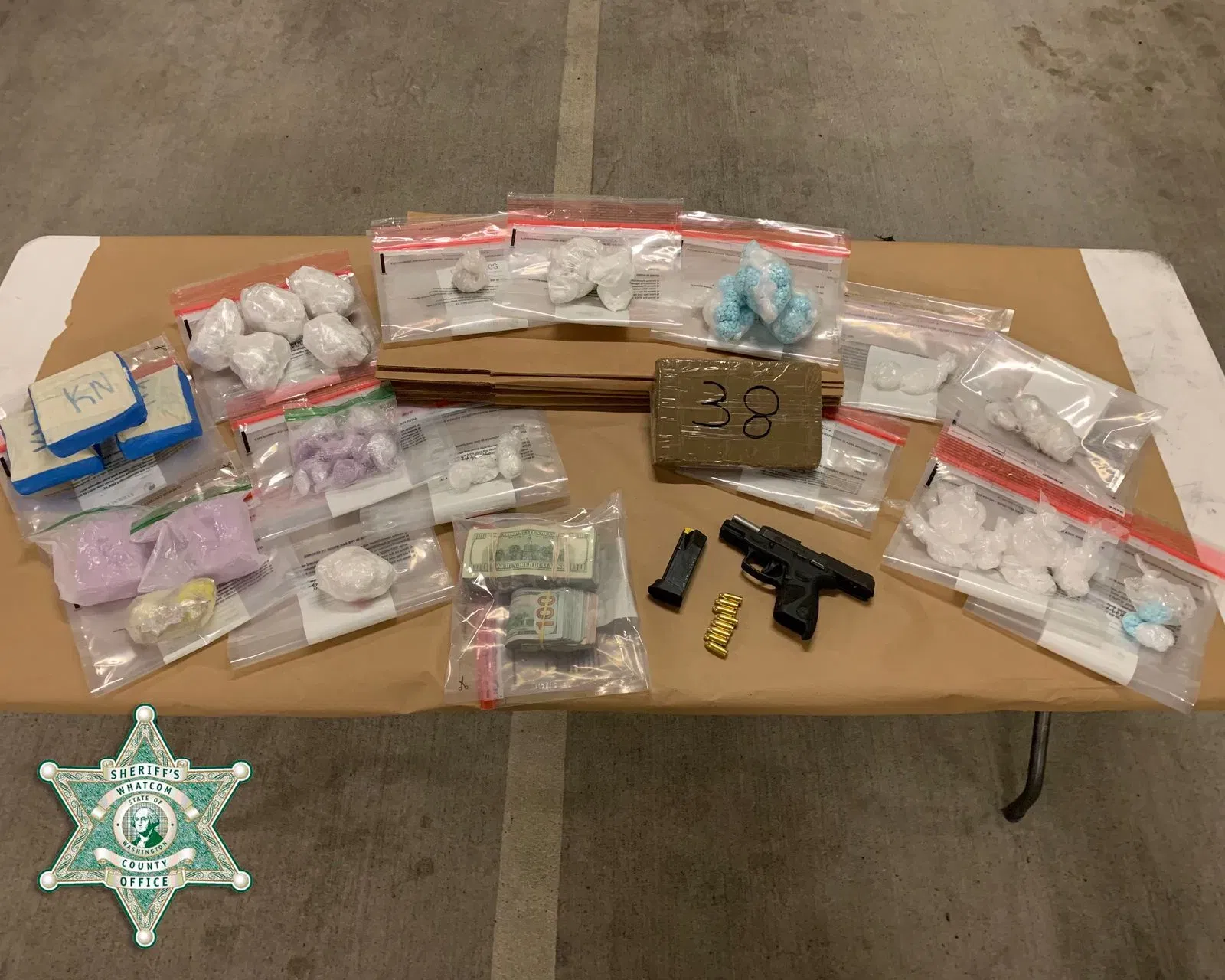 Fentanyl Trafficking Homeless Ringleader Arrested for Intending to Distribute 70,000 Fentanyl Pills, Bellingham, Washington, United States - 13 September