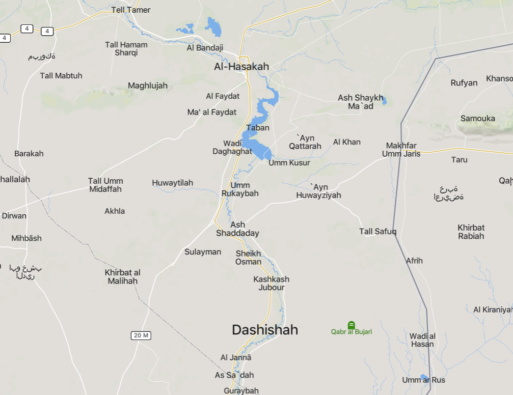 TRAC Incident Report: Suspected Islamic State (IS) Improvised Explosive Device (IED) Targets a Vehicle of the PKK/SDF Near Dashishah Town, Southern al-Hasakah, Syria - September 2023