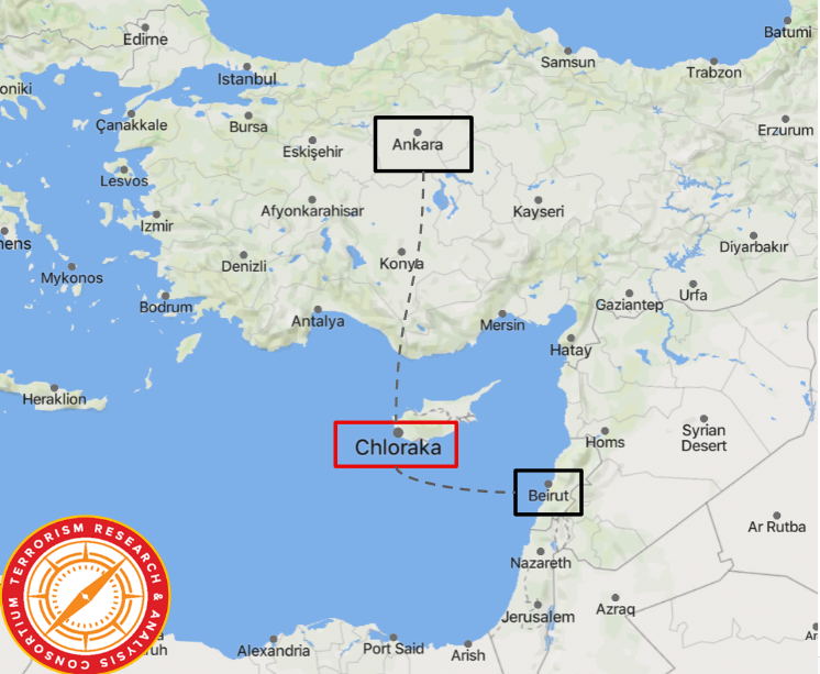 TRAC Insight: Massive Influx of Suspected Islamic State (IS) Jihadists in Chloraka Village, Paphos [Pafos] District, Cyprus - 08 September 2023