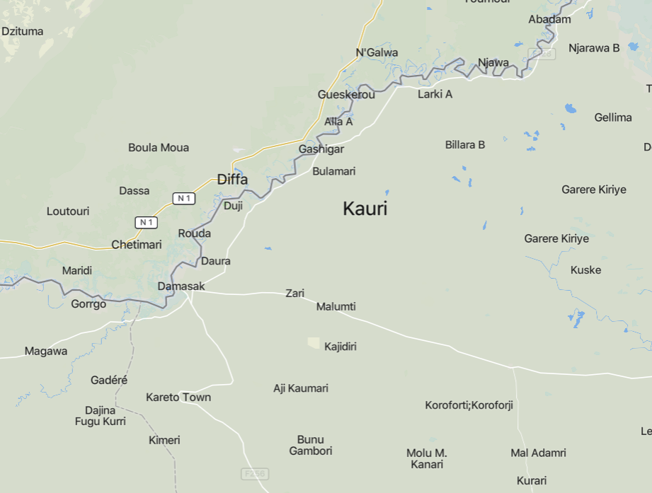 TRAC Incident Report: Islamic State West Africa (ISWA) Armed Assault Targets a Checkpoint of the Nigerian Army in Kauri Town Near F128, Borno State, Nigeria - 8 September 2023