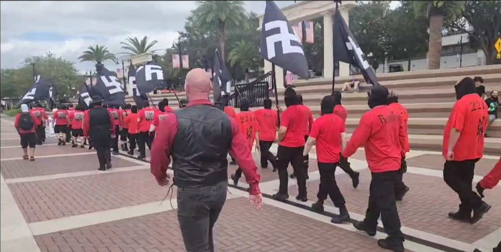 TRAC Incident Report: Blood Tribe Collaborates with Goyim Defense League (GDL) and Other Racist Groups to Organize a "The March of the Red Shirts" in Orlando, Florida, United States - 2 September 2023