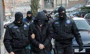 Police Arrest the Anarchist Luca Dolce, Aka 'Stecco', Former Prison Mate of Alfredo Cospito, in Bordighera, Liguria Region, Northwestern Italy - 21 October 2023