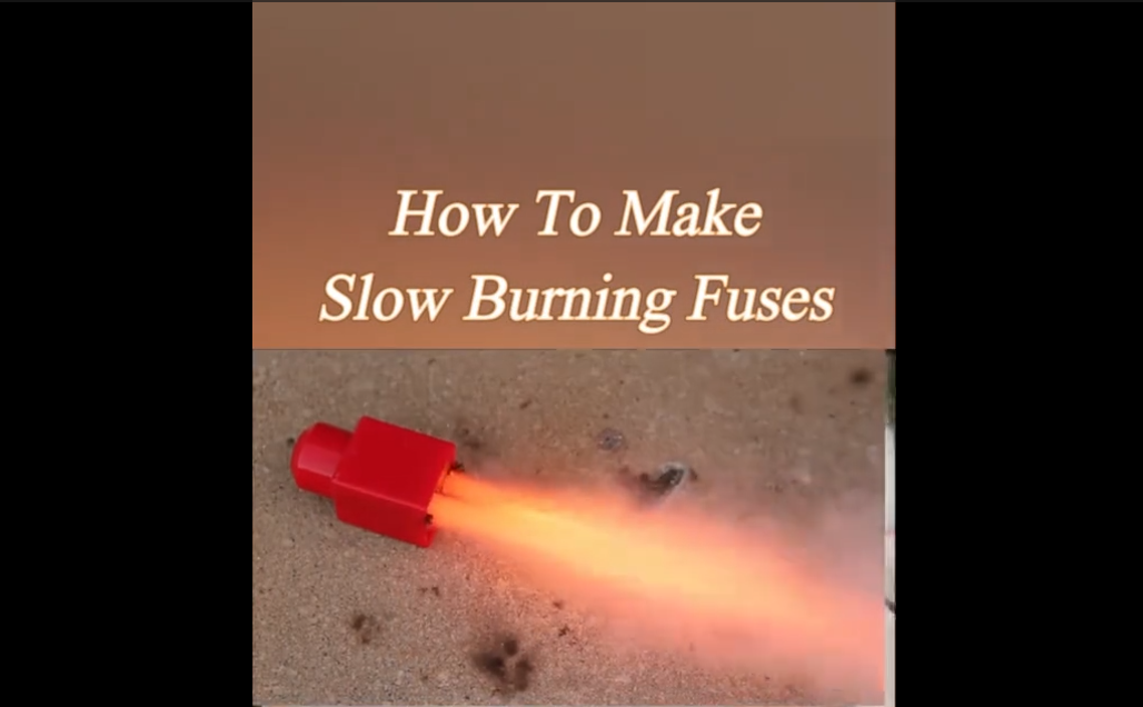 (Video/Right Wing Extremism) South Texas Proud Boys Circulate Instructional Video on "How to Make Slow Burning Fuses" - 14 October 2023