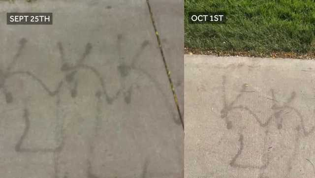 TRAC Incident Report: Ku Klux Klan (KKK) Racist Message Graffiti "KKK 4L" Appears on a Public Campus Sidewalk at Marquette University in Milwaukee, Wisconsin, United States - 4 October 2023