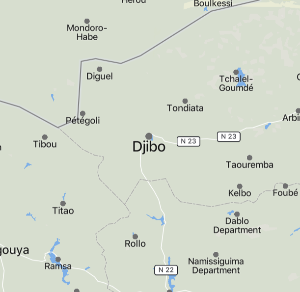 TRAC Incident Report: Suspected Jama’at Nusrat al-Islam wa al-Muslimin (JNIM) Militants Attempted to Carry Out Armed Assault on Burkinabe Forces in Djibo, Soum Province, Burkina Faso - 27 November 2023