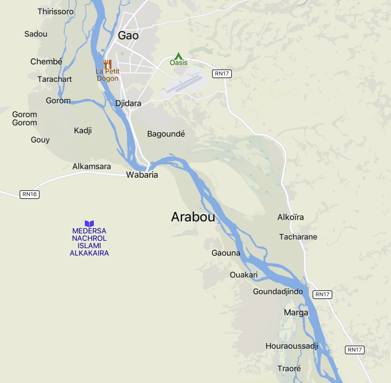 TRAC Incident Report: Suspected Islamic State Greater Sahara (ISGS) Militants Led Armed Assault on NGO Workers Near RN17 in Arabou, Gao Region, Mali - 9 November 2023