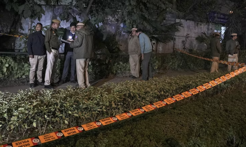 Improvised Explosive Device (IED) Detonates Near the Israeli Embassy in Chanakyapuri, New Delhi, India - 26 December 2023
