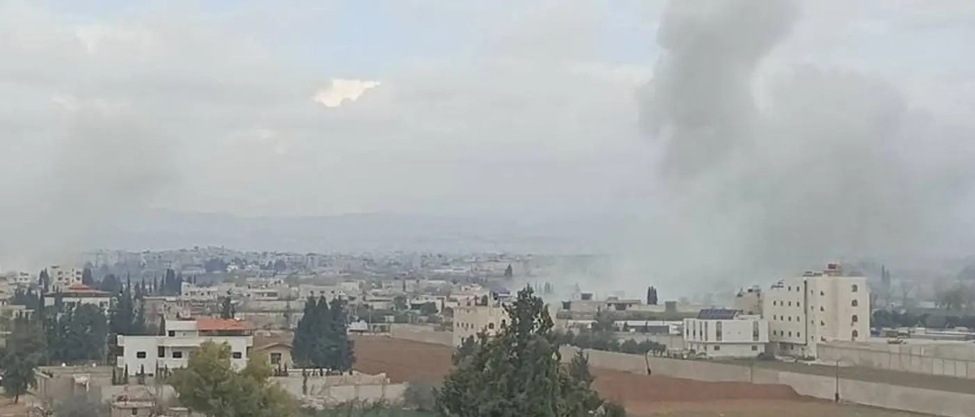 Suspected Israeli Airstrike Target an Iranian Revolutionary Guard Corps (IRGC) Base, Set Zaynab, Rif Dimashq Governorate, Syria - 29 January 2024