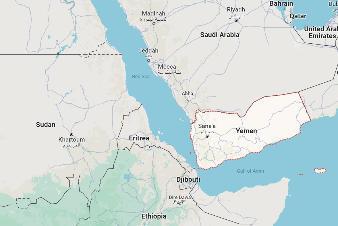 United Kingdom and a Coalition of 11 Other Countries Warn the Houthis to End the Hostilities in the Red Sea, Amid Concerns Over the International Maritime Trade, Yemen - 03 January 2024