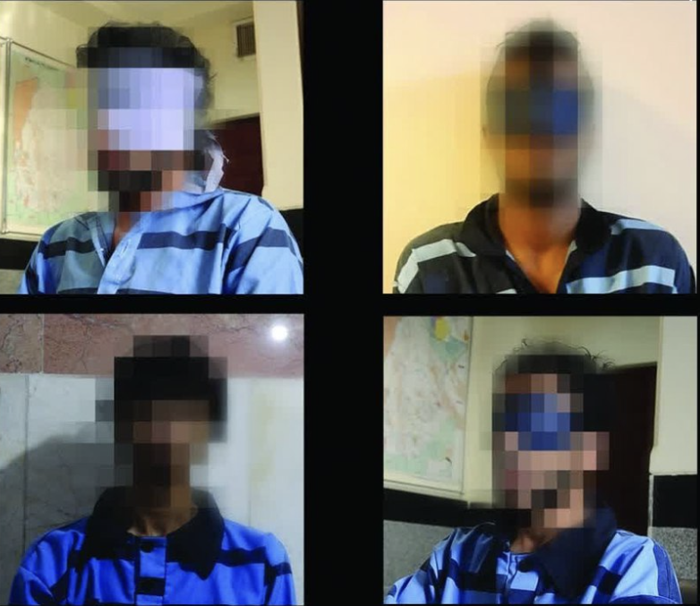 Security Forces Arrest For Suspects Linked to the 14 December Jaish al-Adl Attack on the Rask Police HQ, Sistan and Baluchestan Province, Iran - 14 January 2024
