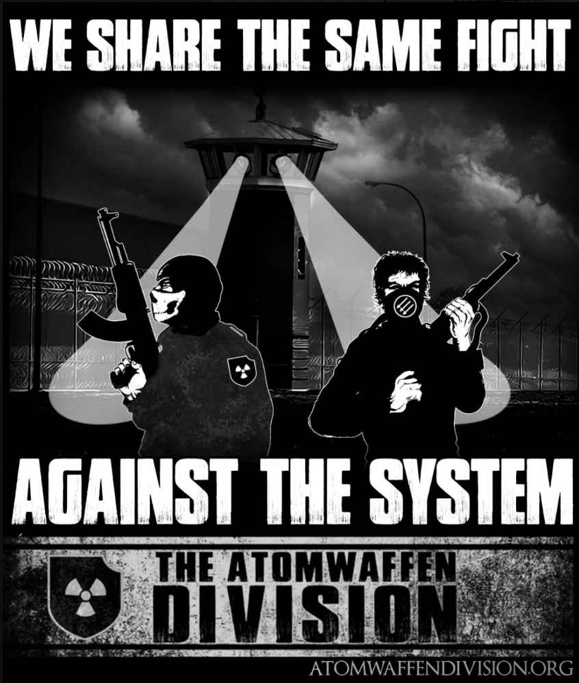 The Atomwaffen Division Share Poster: 'We Share the Same Fight'