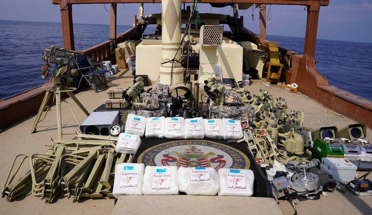United States Naval Forces Intercept and Seize Iranian Weaponry Unmanned Surface Vessels (USV) Components, Intended for the Houthis, Arabian Sea - 28 January 2024