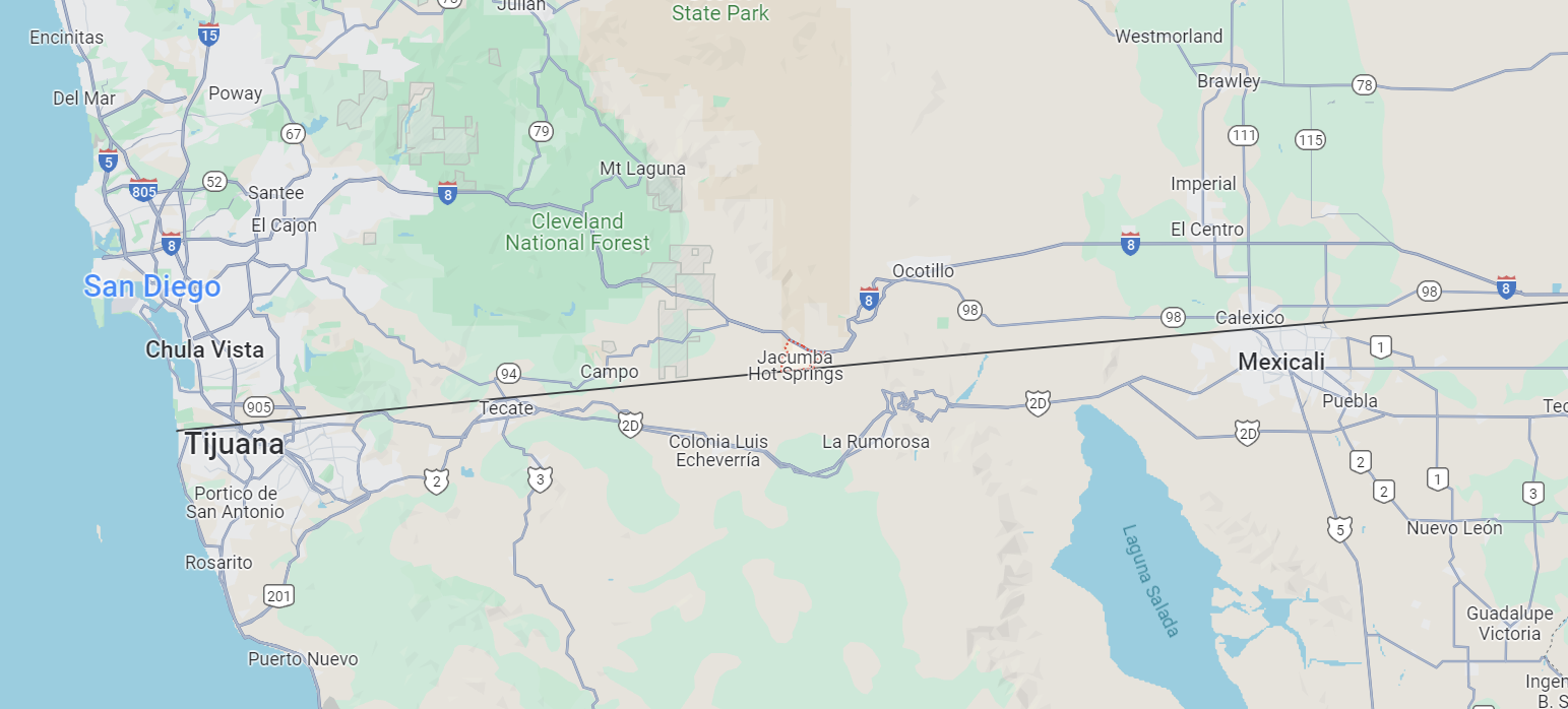 Southern Border Authorities Arrest Terror-Watchlisted Afghan National Arif Tanhah, Jacumba Hot Springs, San Diego County, California, United States - 05 February 2024