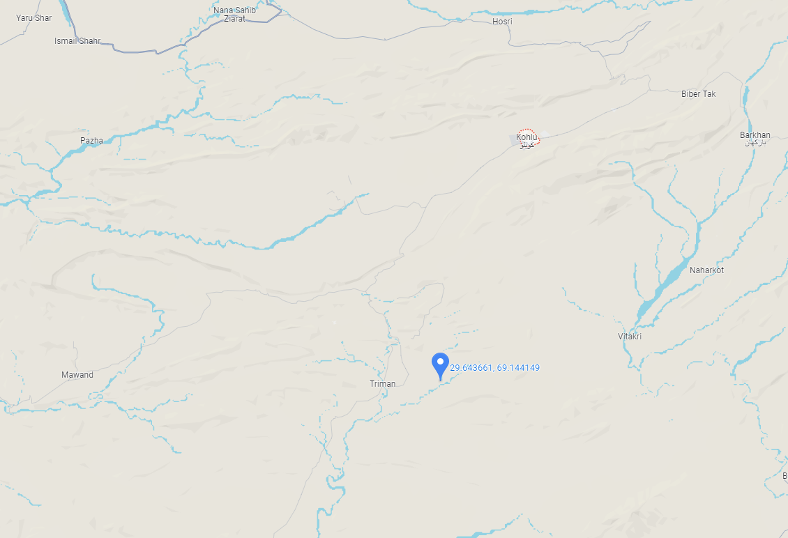 Suspected Islamic State Khurasan Pakistan (ISKP) IED Wounds Brother of Independent Candidate, Mir Liaquat Marri, Along with 2 Others, Makhmar, Kohlu, Pakistan - 08 February 2024