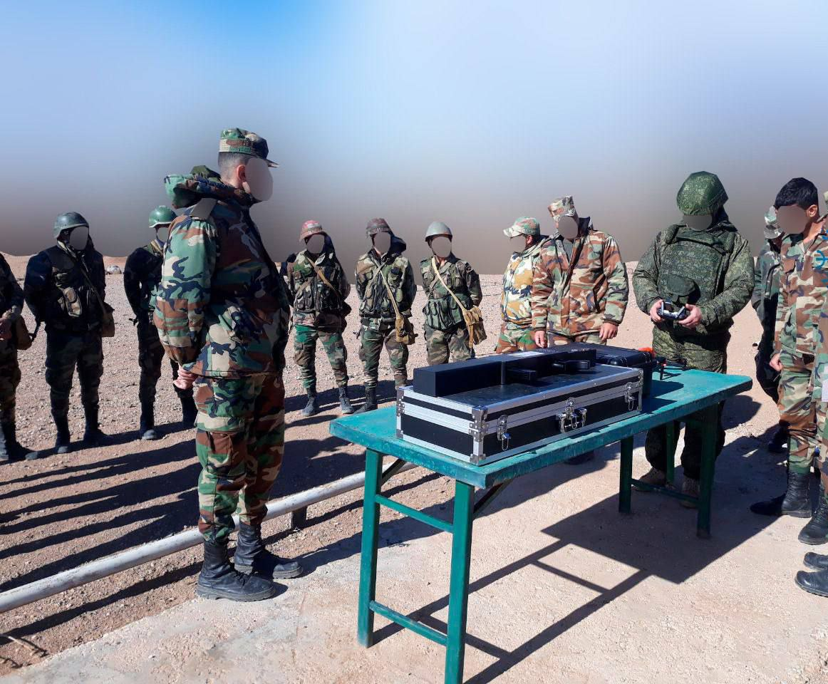 TRAC Incident Report: Russian Military Trains Syrian Forces in Weaponized Drone Warfare, Syria - 24 February 2024