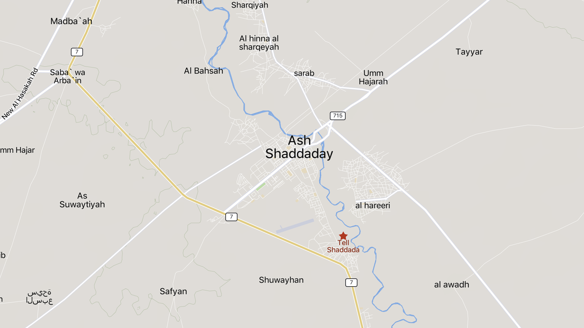 TRAC Incident Report: Suspected Islamic State (IS) Detonate Improvised Explosive Device (IED) Targeting Syrian Democratic Forces (SDF) Military Vehicle, in Ash Shaddadi (ash Shadday), Al Hasakah Governorate, Syria- 21 March 2024