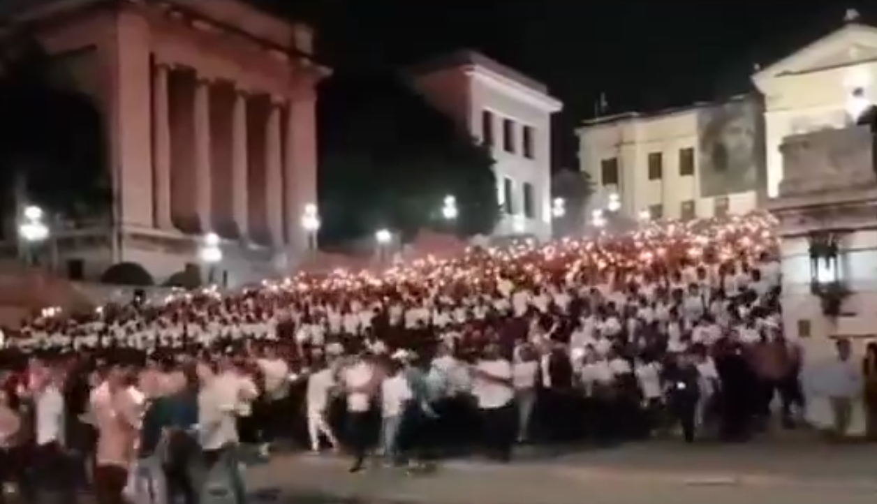 Thousands of Cubans Take to the Streets to Protest Against the Shortage of Food in the Shops, Santiago de Cuba, Holguín, Bayamo, and Ciego de Ávila, Cuba - 18 March 2024