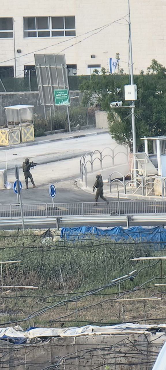 Two Palestinian Teenagers Shot Dead by the Israeli Forces after Attempting a Shooting and Knife Attack at a Checkpoint, Beit Einoun, Hebron, West Bank - 21 April 2024