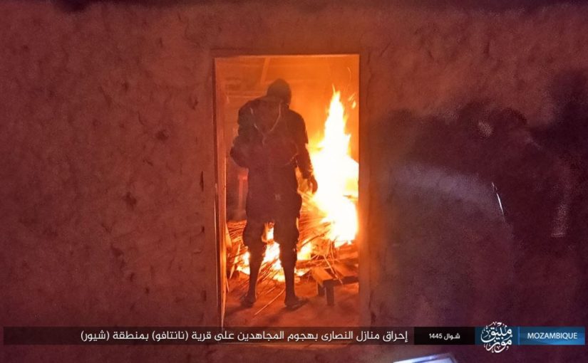 TRAC Incident Report: Suspected Islamic State Mozambique (IS-M/Shabaab Cult) Militants Arson of Christian Homes in Nantavo, Chiure District, Cabo Delgado, Mozambique - 25 April 2024