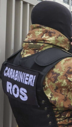 Military Police Arrest a Tunisian Man Accused of Being Part of an Islamic State (IS) Cell, in Fresagrandinaria, Chieti Province, Abruzzo Region, Central Italy - 21 April 2024