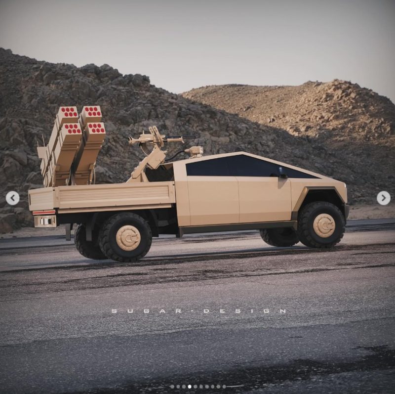 Tesla Cybertruck Vom Traum Zum Raketenziel Der Us Luftwaffe - d9vsxis