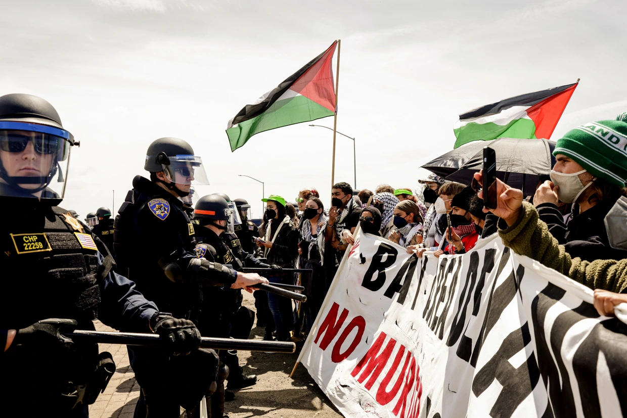 TRAC Incident Report: Pro-Palestinian Anarchists Disrupt Traffic in U.S. Cities Amid Gaza Conflict, United States - 15 April 2024