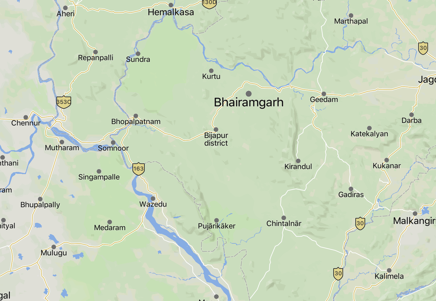 TRAC Incident Report: A Shell of Under Barrel Grenade Launcher (UBGL) Injures an Assistant Commander of Central Reserve Police Force (CRPF) While on Election Duty (Lok Sabha Elections) Near Chihka Village, Bhairamgarh, Bijapur District, Chhattisgarh, India - 19 April 2024
