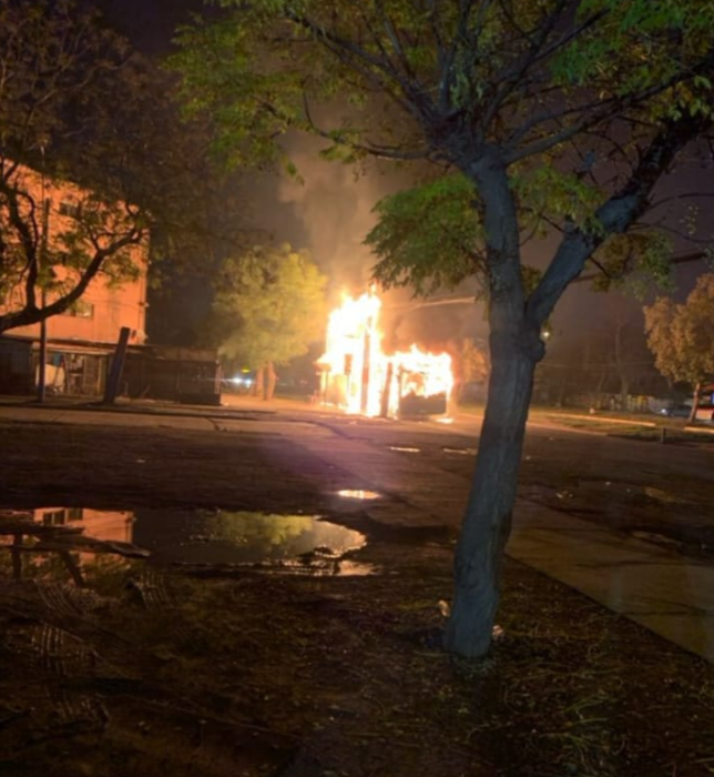 (Claim/Anonymous Anarchist) Anarchists Hijack a Bus and Destroy It in an Arson Attack, in Commemoration of Mauricio Morales, Villa Francia, Estación Central, Santiago Metropolitan Region, Chile - 27 May 2024