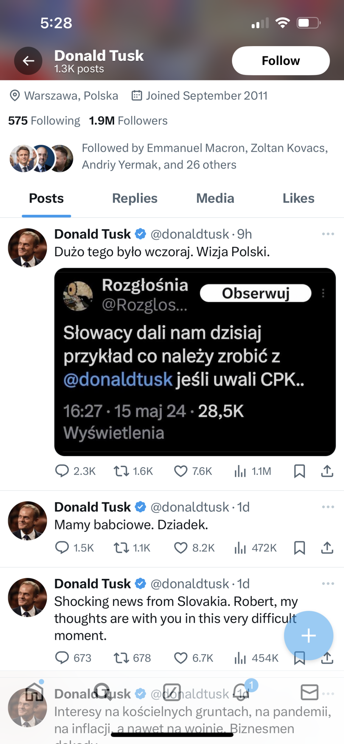 Donald Tusk Reveals Social Media Threats Following Assassination Attempt on Robert Fico