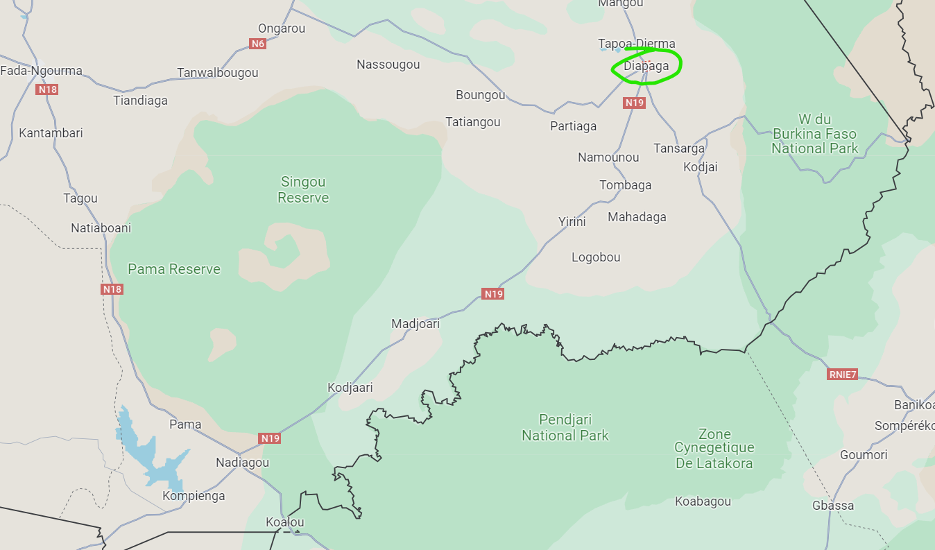 TRAC Incident Report: Suspected Jama’at Nusrat al-Islam wa al-Muslimin (JNIM) Militants Armed Assault Repelled by FDS/VDP Forces, Diapaga, Tapoa Province, Burkina Faso - 05 May 2024