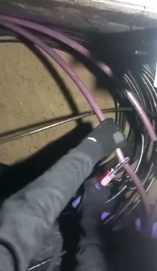 Pro-Palestine Activists Sabotage the Internet Cables of the Italian Defense Company 'Leonardo' in Edinburgh, Scotland, United Kingdom - 28 May 2024