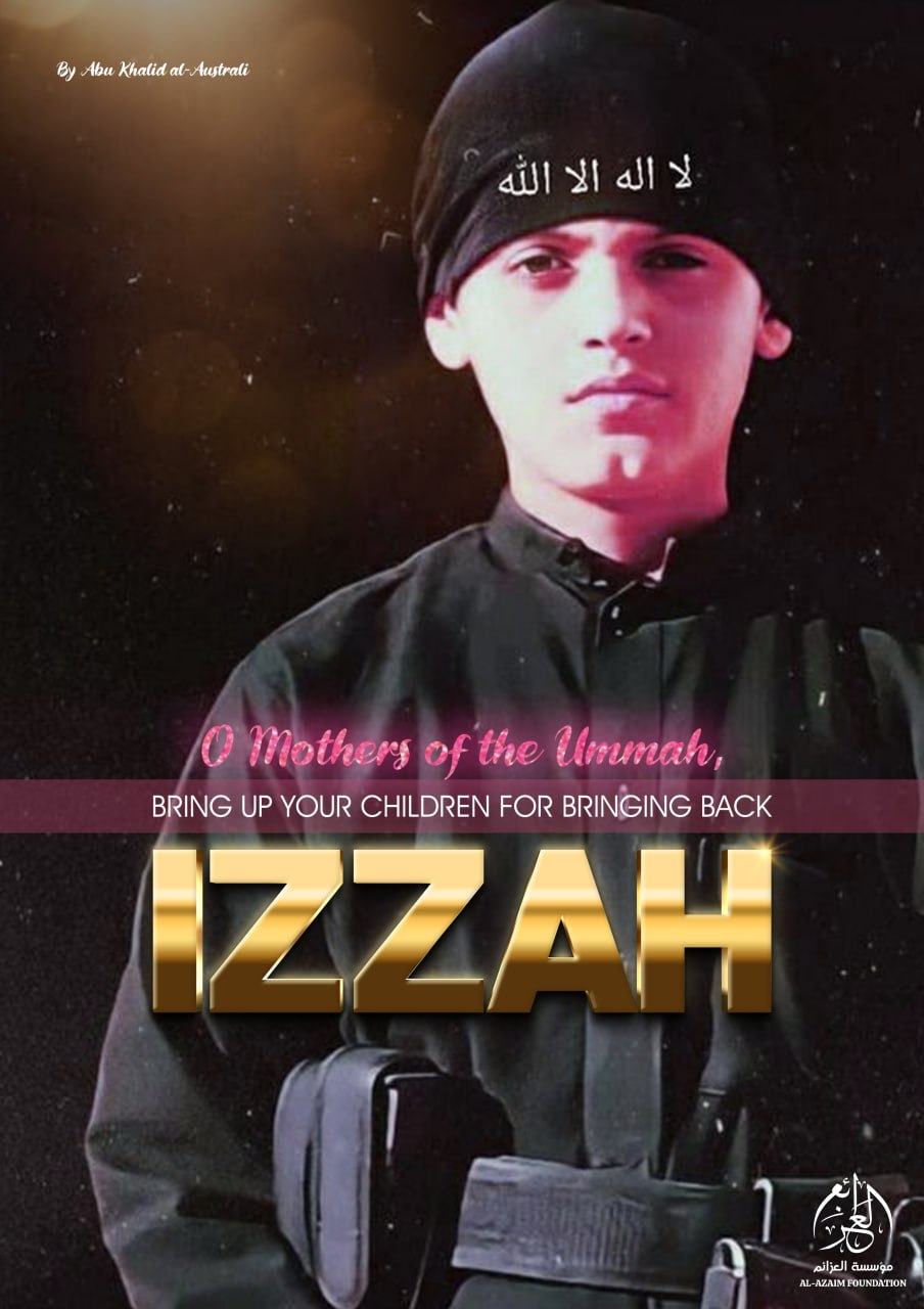 (Poster) al-Azaim Media (Unofficial Islamic State Khurasan/ISK) Re-Circulate a Propaganda Poster, Encouraging Muslim Mothers To Raise Children For Jihad, Cyberspace - 20 May 2024