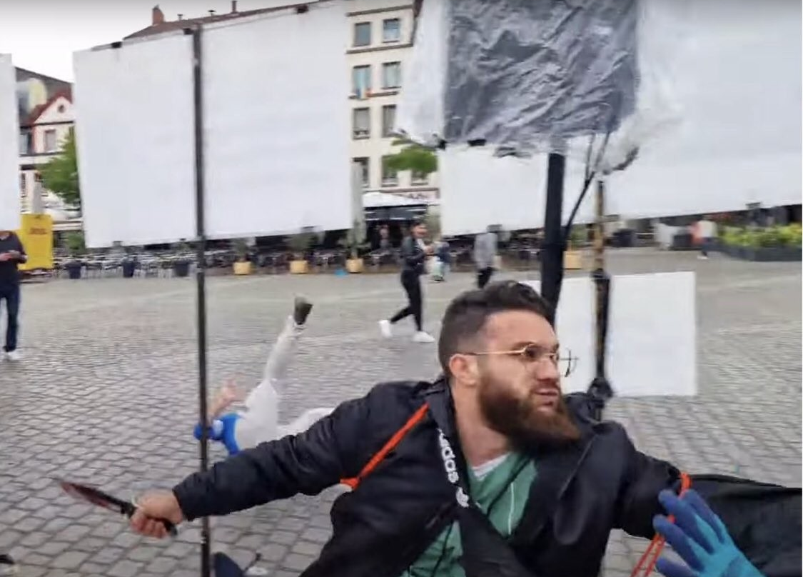 TRAC Incident Report: Suspected Religiously Motivated Knife Attack Targets Right Wing/Anti-Islamist Group Event with Several Wounded, Mannheim, Baden-Württemberg, Germany - 31 May 2024