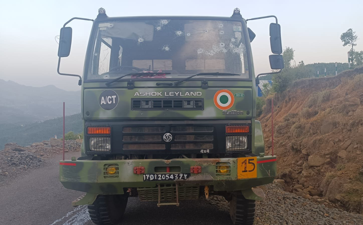 TRAC Incident Report: Unidentified Militants Ambush a Vehicle of Indian Air Force (IAF) Near Shahsitar, Poonch District, Jammu & Kashmir, India & Pakistan - 4 May 2024