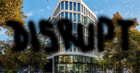 (Claim / Anonymous Anarchists) Anarchists Vandalised ZUG (Zukunft - Umwelt - Gesellschaft GmbH) & German Bundeswehr Association (DBwV) Institutions with Paint, Stones & Butyric Acid, on Stresemannstrasse, Berlin, Germany - 11 May 2024