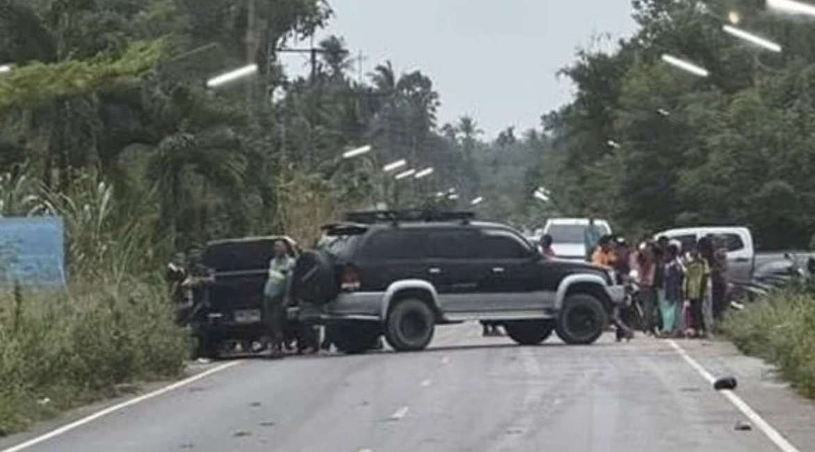 One Military Officer and One Civilian Resident Shot and Killed in a Targeted Assassination, Ban Huai Pling, Moo 2, Tham Wang Subdistrict, Thepa District, Songkhla Province, Thailand - 31 May 2024