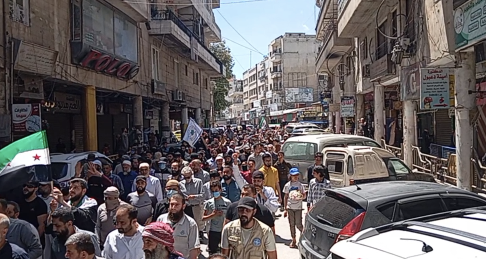 (Video): Footage Depicts Widespread Anti- Hayy'at Tahrir al-Sham (HTS) Demonstrations, in Idlib Province, Syria- 31 May 2024