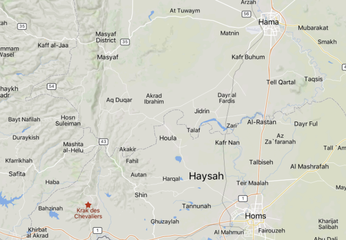 TRAC Incident Report: Suspected Islamic State (IS) Armed Assualt Targets Syrian Arab Army Military Bus, in Haysa (al-Haisa) on the Road Between Homs City and Maysaf, Western Homs, Syria- 6 June 2024