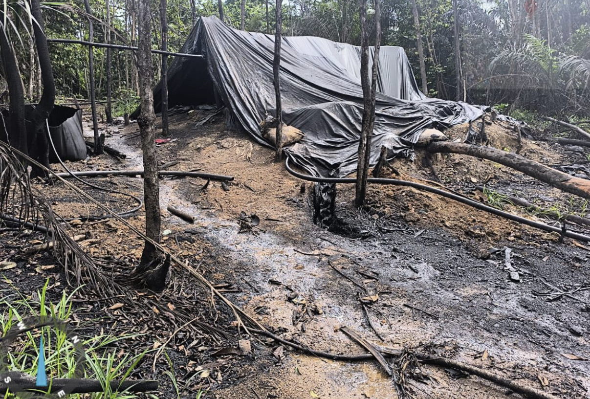 TRAC Incident Report: Colombian National Army Dismantles Seven Illegal Oil Refineries Belonging to the National Liberation Army (ELN), in Caño Victoria, Norte de Santander, Colombia - 25 June 2024