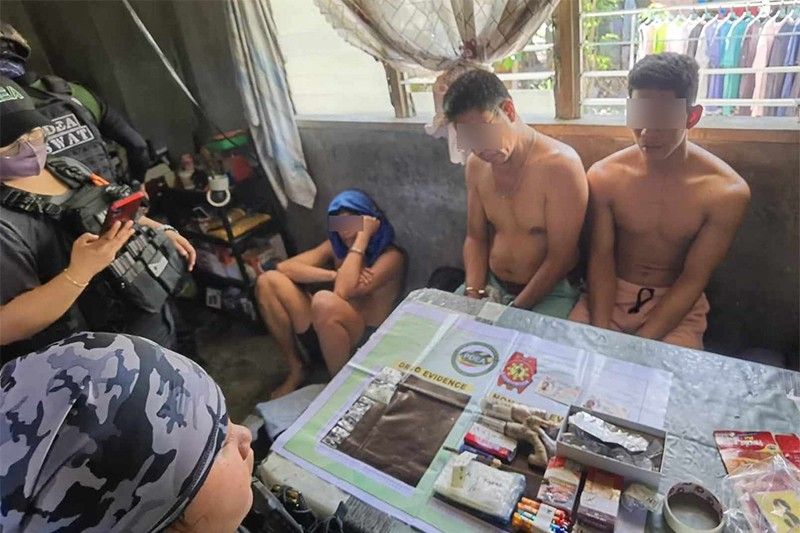Anti-Narcotics Officers Capture Three 'Shabu' Traffickers Allegedly Linked to Maute (ISEA) and Bangasamoro Islamic Freedom Fighters (BIFF/ISEA), Barangay Poblacion, Pikit Town, Cotabato Province, Philippines - 30 May 2024