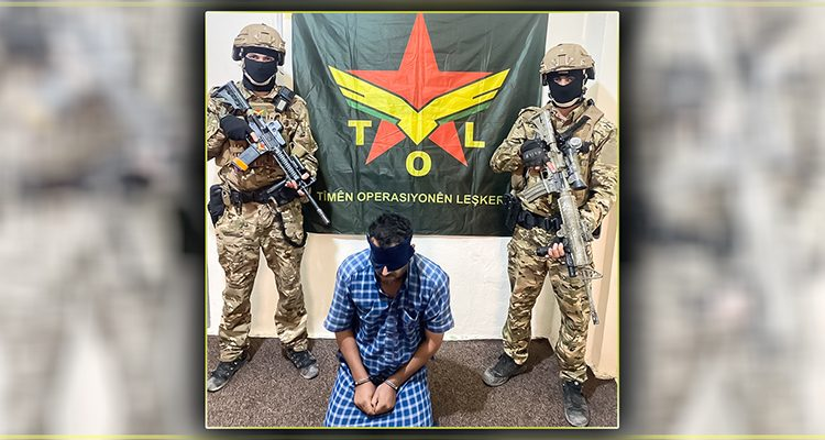 (Chatter) Syrian Democratic Forces (SDF/PKK) Detain an Islamic State (IS) Fighter for Smuggling IS Members and their Families Out of al-Hol Camp, in Tell Hamis, Hasakah Governorate, Syria - 1 June 2024