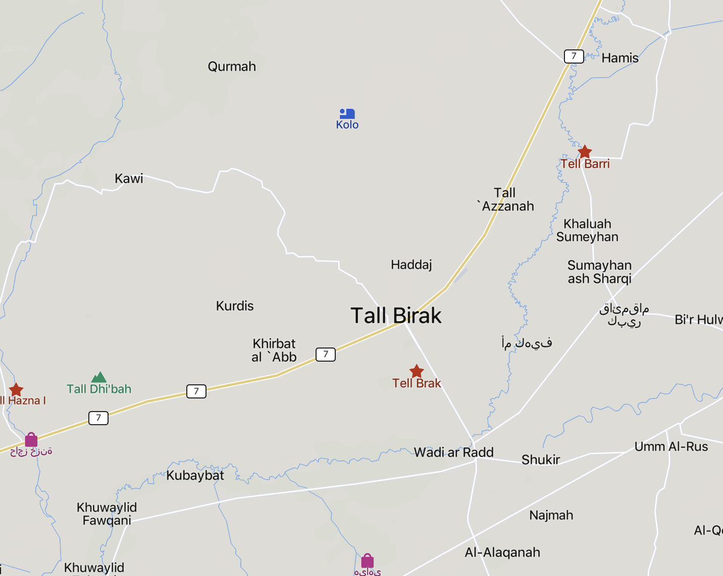TRAC Incident Report: Islamic State (IS) Improvised Explosive Device (IED) Targets a Syrian Democratic Forces (SDF/PKK) Vehicle on the Road [M7 Highway] to Tall Birak [Tell Brak], Hasakah Governorate, Syria - 24 June 2024