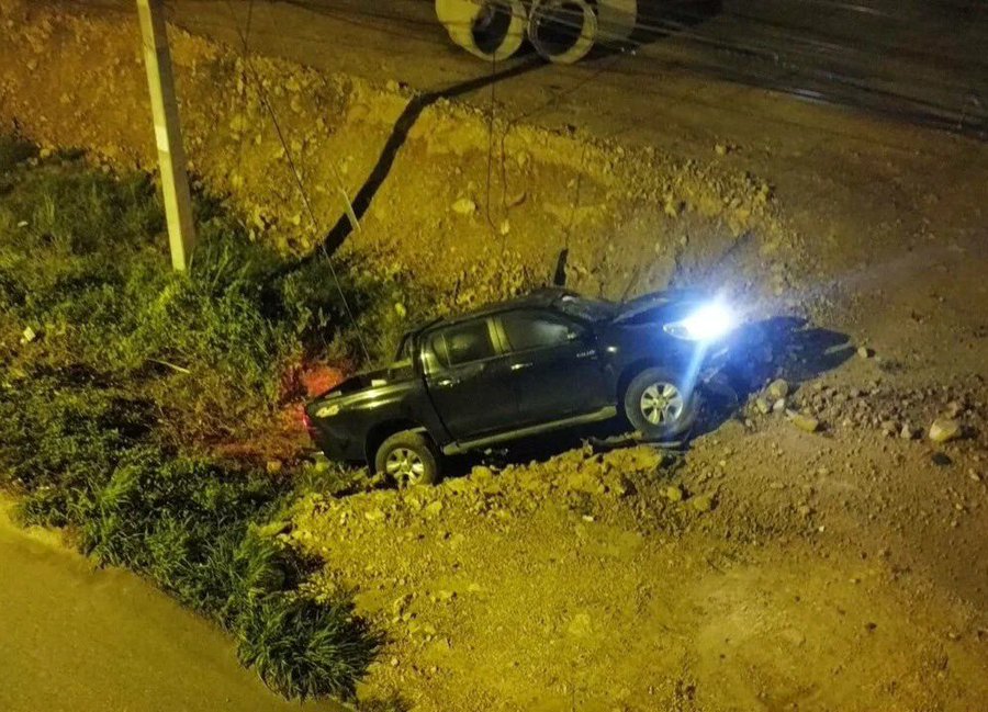 Detonation of an Improvised Explosive Device (IED) Targets a Police Patrol Vehicle, Wounding Six Officers, Bo Thong Sub-District, Nong Chik District, Pattani, Thailand - 22 July 2024