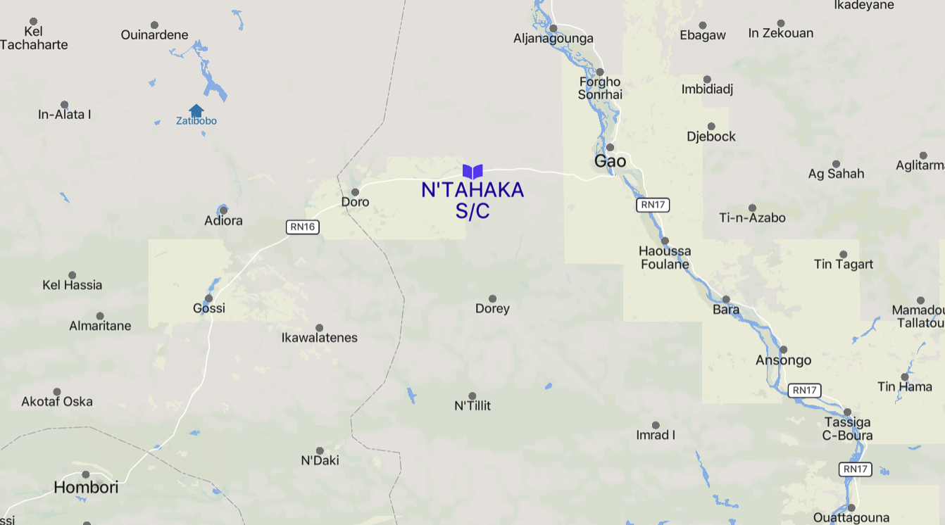 Suspected Islamic State Greater Sahara (ISGS) Armed Assault on the Gold Mining Site of N'Tahaka, Gao Region, Mali - 30 June 2024