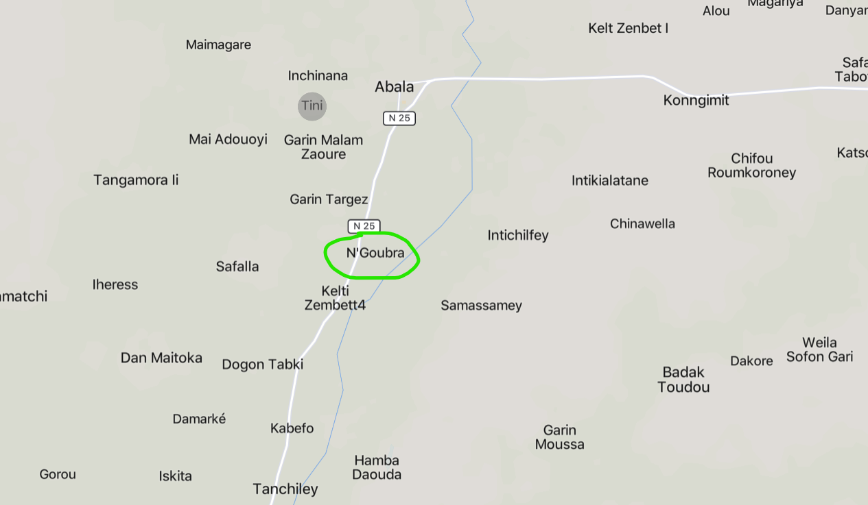 Suspected Islamic State Greater Sahara (ISGS) Militants Armed Assault of a Civilian Vehicle in N'Goubra, Tillabéri Region, Niger - 04 July 2024