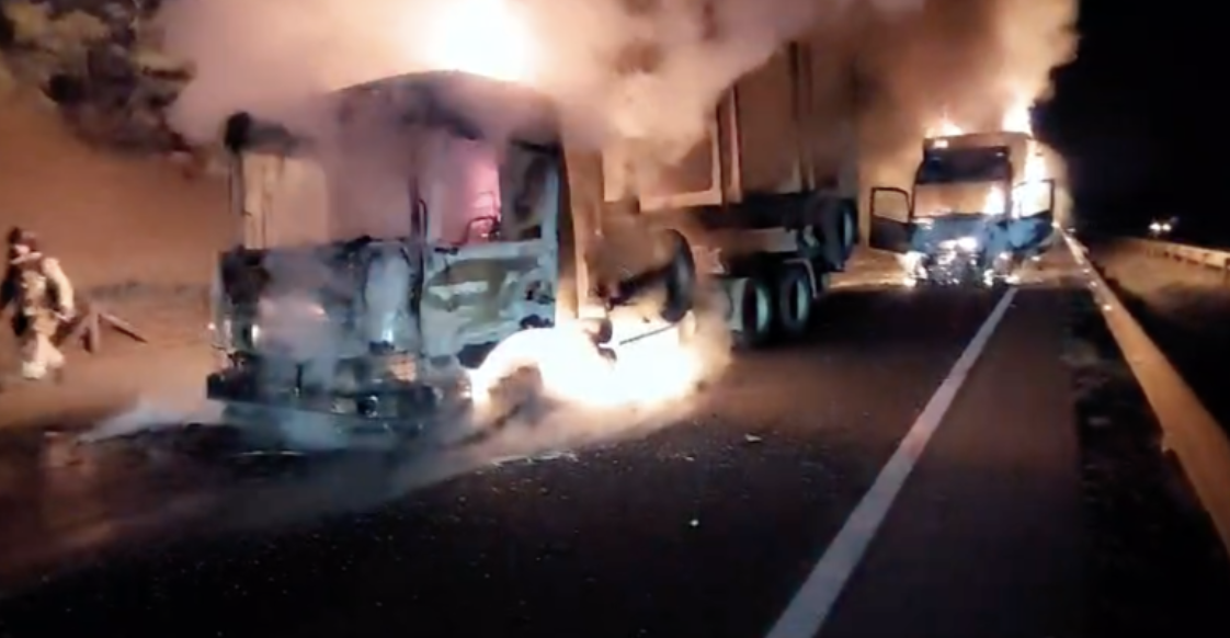 Suspected Mapuche Activists Lead an Arson Attack on Two Trucks in Collipulli, La Araucanía Region, Chile - 10 July 2024