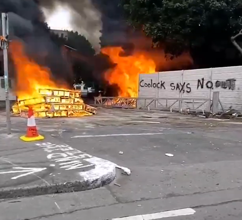 Anti-Immigrant Activists Clash with the Police Amid Protests Against the Establishment of a Reception Center Set to House Asylum Seekers, Coolock, Dublin, Ireland - 15 July 2024