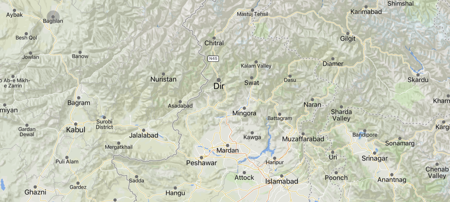 Pakistani Troops Shoot and Kill Three Suspected Militants of the Jaish-e Umari Faction of Hafiz Gul Bahadur (HGB)/ Tehreek-e-Taliban Pakistan (TTP) in the Border Area of Dir, Khyber Pakhtunkhwa, Pakistan - 22 July 2024